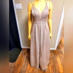 Crystal doll sparkle dress long prom 5